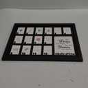 GMFrames School Days Photo Frames Prek-12x16 for Pre-School & Kindergarten to 12th Grade Black