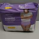 Amazon Basics Postpartum Incontinence Underwear for Women, Maximum Absorbency with Bladder Leak Protection, Fresh Protection, Disposable, Large, Lavender, 18 Count