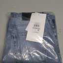 DKNY Womens Cuffed Boyfriend Wide Leg Straight Leg Jean (27, Pl Wh W/Ds)