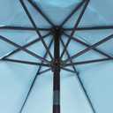 Blissun 9' Outdoor Patio Umbrella, Outdoor Table Umbrella, Yard Umbrella, Market Umbrella with 8 Sturdy Ribs, Push Button Tilt and Crank
