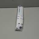 Spring Tension Curtain Rod 32-76 inch, Adjustable Expandable Tension Curtain Rod No Drilling, Tension rods for Window Doorway Kitchen Curtain, White