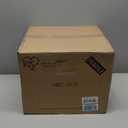 IRIS USA Fits 12" x 12" Paper, 3-Tier Desk Top Storage Unit with Organizer Top, for Office Art & Craft Supplies, Pens Pencils Sticky Notes Paper Clips, 3 Clear Cases w/ Built in Handle - White/Clear