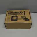 Portable Shower for Camping, 8000mAh Rechargeable Camping Shower Pump with XL Foldable Bucket, IPX8 Waterproof, Surrounding Water Inlet, 5 Pressure Modes Outdoor Shower Pump for Hiking, Travel, Pet