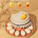 Innsky Incubators for Hatching Eggs,12 Egg Incubator with Automatic Egg Turning and Humidity Control, Chicken Egg Incubator with Temperature Control, Egg Candler