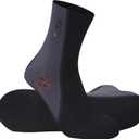 ZCCO 1.5/3mm Neoprene Diving Socks, Men Women Youth, Swim Socks for Diving, Snorkeling, Water Sports (Small)