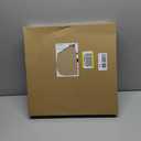 zyzamay 13 Inch Outdoor Clock with Thermometer and Hygrometer, Waterproof and Silent, Large Easy-to-Read Numbers, Ideal for Bedroom,Office,Living Room,Porch,Garden,Pool(Green)