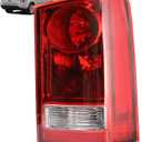 Passenger Side Tail Light Assembly Compatible With 2009-2015 Honda Pilot Rear Right Taillight With Blubs and Wiring Harness Replace 33500SZAA01