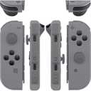 eXtremeRate DIY Full Set Buttons for Nintendo Switch & Switch OLED, Custom Replacement Buttons for JoyCon, ABXY Direction Keys SR SL L R ZR ZL + - Home Capture Trigger Buttons Springs - Black