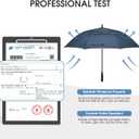 G4Free 68 Inch Automatic Open Golf Umbrella Oversize Extra Large Double Canopy Vented Windproof Waterproof Stick Umbrellas