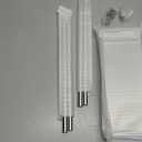 Bathroom Towel Storage for Bathroom, Wall Towel Rack for Rolled Towels, 30 inch Towel Holder Wall Mounted with Metal Shelf Can Holds 6 Large Towels, Brushed Nickel