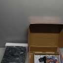 2025 Upgraded 10" 1200W Slim Under Seat Powered Car Subwoofer, Car/Truck Sub Built in Amplifier for Outstanding Heat Dissipation, Powerful bass and Blue LED (Coloful Light)