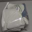 Guken Cream 100% Blackout Linen Curtains 108 Inch Length 2 Panels Set for Living Room Bedroom Back Tab Thermal Insulated Black Out Drapes Room Darkening Farmhouse Window Curtains 52x108