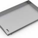 Upgrade 28 Inch Griddle Top for Weber 28" Gas Grills 1501005/43310201, Heavy Duty Steel Gas Griddle Replacement Top with Oil Vent for Weber 3 Burner Grills, Not Fits for Slat 28 Inch