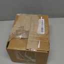 6 Pack Floating Shelf Brackets, 6 Inch Heavy Duty Industrial Shelf Bracket, Black Metal L Brackets for Shelves Support DIY(1/5 Inch Thicked)