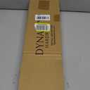 Dynasty Hardware Push Bar Panic Exit Device for Emergency Exit Doors Painted Aluminum, with Exterior Lever Handle
