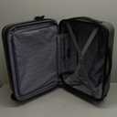 Travelers Club Chicago Hardside Expandable Spinner Luggage, Thyme Green, 20" Carry-On