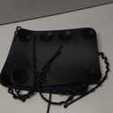 2 Pack Baby Silicone Mat, with Suction Base and 8 Stretchable Straps, Seposeve Baby Placemats, Activity Mat for Infants to Toddlers, Keeps Babies Essentials Off The Floor, 2 Black