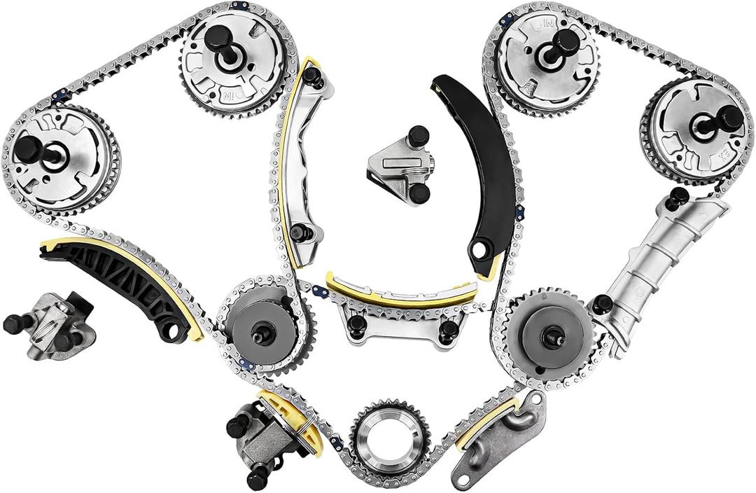 3.6 Timing Chain Kit with VVT Sprocket Compatible with Buick Allure/Enclave/LaCrosse; Compatible with Cadillac ATS/CTS/SRX/STS/XTS; Compatible with Chevrolet Camaro/Caprice/Captiva