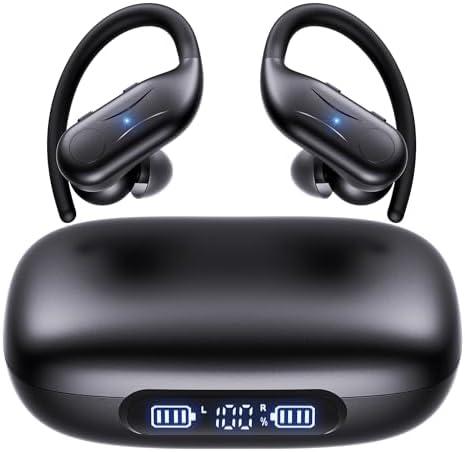 Bluetooth Hearing Aids for Seniors, Rechargeable Hearing Aid Earbuds for Hearing Loss People, Hearing Amplifiers for Seniors, 3 Noise Cancelling and 5 Volume, LED Power Display and Auto-On/Off