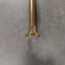 BRIOFOX Shower Curtain Rod Adjustable 32-75 Inch, Spring Tension Shower Rod No Drilling Non Slip, Gold