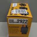 Tomersun Wood Stove Fan Heat Powered Stove Fan, Fireplace Fan for Wood Burning Stove/Pellet/Fireplace, with Thermometer (8 Blades)