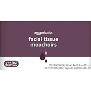 2-Ply Facial Tissue, 160 Count