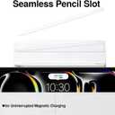 SMARTDEVIL Magnetic Case for iPad Pro 11"/ iPad 10th 11th (2024/2025), Lightweight Shockproof Protective Tablet Case Cover with Pencil Holder, Auto Wake/Sleep, 5 Standing Angles, White