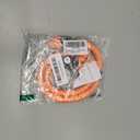 Slip Collar, Dog Choker Collar, Nylon Dog Training Collar with Slidable Stopper No Pull Dog Collars Martingale Collars for Small Medium Large Dogs, Orange
, L