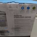 Chicco Advanced Electric Steam Sterilizer & Dryer for Baby Bottles, Feeding Accessories and More | Eliminates 99.9% of Germs | 4 Programming Options | 2 Configurations | Automatic Shut-Off