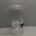 CreativeWare Bark Beverage Dispenser, 2.5 Gallon, Clear, (Pack of 1)