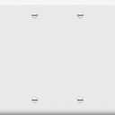 ENERLITES Blank Device Wall Plate Cover, Size 4-Gang 4.50" x 8.19", Unbreakable Polycarbonate Thermoplastic, 8804-W, White