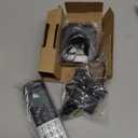 Panasonic Compact Cordless Phone with DECT 6.0, 1.6" Amber LCD and Illuminated HS Keypad, Call Block, Caller ID, Multiple Display Languages - 1 Handset - KX-TGB810S (Black/Silver)