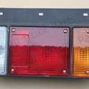 Truck Taillight of Rear LampTail Light 12V Replacement for W Series Isuzu Elf Truck NPR HD NKR NHR NRR FSR FRR (LH) (LH-Driver Side)