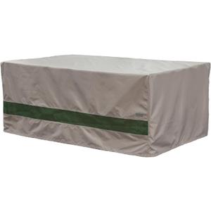Waterproof Rectangular Patio Table and Chair Cover Beige Green 78" L X 62" D X 28" H Outdoor General Purpose Furniture Covers Patio Furniture Set Cover