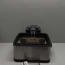 Chefman 4.5 Liter Deep Fryer w/Basket Strainer, XL Jumbo Size, Adjustable Temperature & Timer, Perfect for Fried Chicken, Shrimp, French Fries, Chips & More, Removable Oil-Container, Stainless Steel