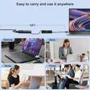 New 130W 4.5mm AC Adapter Laptop Charger Replacement for Dell XPS 15 9570 7590 9560 9550 Precision 5520 5540 5510 5530 M3800 M2800 HA130PM130 DA130PM130 0V363H 06TTY6 0RN7NW Power Supply Cord