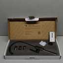 KES NSF Certified All Metal Drinking RO Water Faucet for Kitchen Sink, Lead-Free 18/8 Stainless Steel Reverse Osmosis Faucet, Water Filter Faucet for RO Water Filtration System, Non-Air Gap, Black