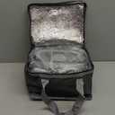 Electric Lunch Box for Men, Women & Adults - 80W Fast Heating - Heated Lunch Box with Dual 1.5L SS Containers - Portable Food Warmer for Car, Truck, Office (Black)