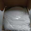 SAYHAHA Large Moses Basket Pad, 27"x15"x2",Breathable,High-Density, High-Resiliency Foam, Non-Toxic, Oval Shaped with Removable Breathable Soft Cover Fit for Moses Basket Baby Bassinet(1PC)