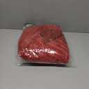 BEDELITE Fleece Throw Blanket for Couch - 300GSM Soft & Warm Fluffy Burgundy Blanket, Decorative and Giftable Striped Blankets for Women, Men, 50"x60"