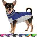 Dog Winter Coat Waterproof Dog Zipper Jacket Cozy Reflective Windproof Warm Fleece Outfit, Comfortable Cold Weather Pet Apparel Garment for Small Medium Large Dogs Puppy Walking Hiking, Size: Small