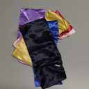 Tudomro 6 Pieces Satin Eye Pillow Case Washable Yoga Eye Pillow Cover Light Weight Removable Cover Yoga Massage Meditation Accessories, 9.8 x 4 Inches, Pillow Not Included