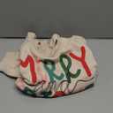 Merry and Bright Sweatshirt Kid Boy Girl Christmas Letter Print Pullover Crewneck Long Sleeve Shirt Tops 6-11 Years (8-9 Years, Apricot)