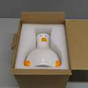 Handcrafted Ceramic Duck Vase - White Modern Flower Vase with Unique Duck Design - Round Aesthetic Table Decor - Funky and Trendy Art Vase