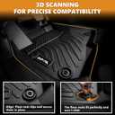 AIPOIL Floor Mats & Cargo Liner Set for 2022-2025 2026 Lexus NX Hybrid (Include Plug-in) All Weather Protection TPE Anti-Slip Automotive Full Set Custom Car Mats Accessories - Black
