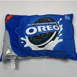 Oreo Package Throw Pillow “Party Size” With Functioning Zipper Pouch Collectible