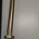 Ivilon Tension Curtain Rod - Hexagonal Spring Tension Rod for Windows or Shower, 54 to 90 Inch, Warm Gold