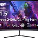 Acer Nitro 31.5in FHD 1920x1080 Curved 240Hz Gaming Monitor ED320Q W0biip
