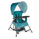 Baby Delight Go with Me Venture Portable Chair | Indoor and Outdoor | Sun Canopy | 3 Child Growth Stages | Teal