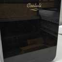 Cooluli 20 Liter Mini Fridge with Temperature Control - Black (21.1 Quarts)